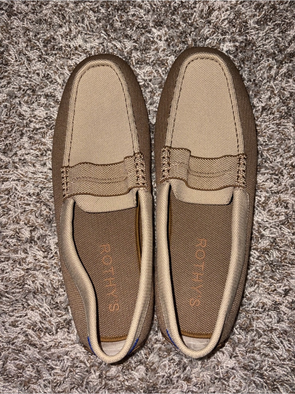 Men’s Rothy’s Daily Driver Loafers Size 14 in Canyon Brown